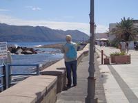 blick von Salina zur Nachbarinsel