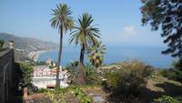 Blick auf's Meer von Taormina aus