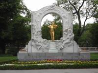 Wien, Standbild Johann Strauß