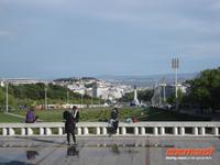 Lissabon - Blick Über den Park Eduard VII