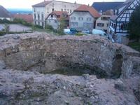 Rudiment von Ausgrabungen vor unserem Hotel