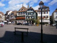 Der Marktplatz von Obernai