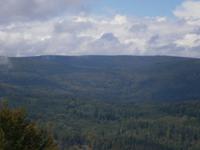 Die Vogesen im Farbenspiel mit den Wolken