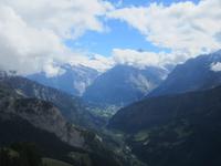 Schynige Platte, Blick auf Lauterbrunnen