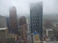 Blick vom Calgary Tower auf die Stadt