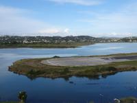 Halbinsel Kanoi - Blick zur Landebahn des Flughafens von Korfu