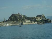 Korfu Stadt - Blick zur venezianischen Festung