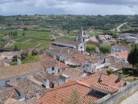 Obidos - Panorama auf die Stadt