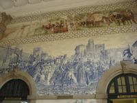 Porto - Azulejos im Bahnhof
