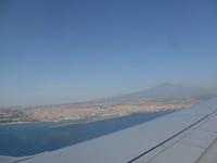 Italien, Sizilien, Anflug Catania
