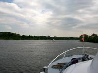 Schifffahrt auf der Maas