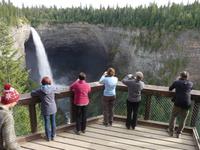 die Helmecken Falls in Wells Grey Park