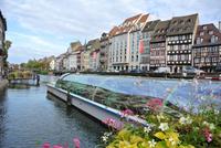 Bootsfahrt durch Straßburg