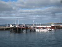 Helgoland-Einbooten, wir verlassen die Insel