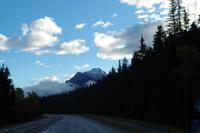 Fahrt zum Hotel Banff