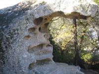 besonderer Fels vorm Garibaldi-Haus 