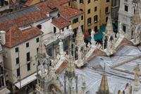 Der Dogenpalast von oben