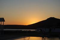 100. Sonnenuntergang Tinos