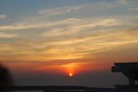 246. Sonnenuntergang aus Santorin