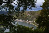 143 Blick vom Loreleyfelsen