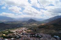 Jaén - Cerro de Santa Catalina - Blick nach Süden