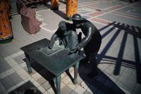 Cervantes mit seiner bekanntesten Figur: Don Quijote - Melilla