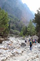 Wanderpfad in der Samaria-Schlucht