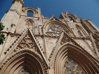 Fassade der Lala-Mustafa-Pasa Moschee