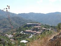 Blick auf das Hotel Rodon