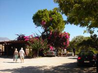 Eingang zur Ausgrabung Festos