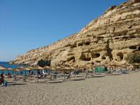 Der Strand von Matala