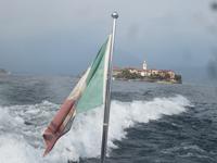 Isola Pescatori(Fischerinsel)-mit dem Privatschiff geht es nach Stresa