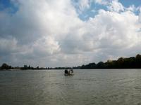 Bootsfahrt auf der Save