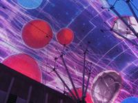 Las Vegas bei Nacht - LED-Show in Old Las Vegas 