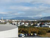 Blick über Reykjavik
