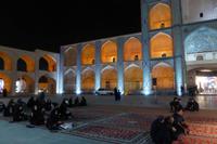 Yazd - Predigt am zentralen Platz Amir Chaqmaq