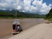 110. Mekong Bootsfahrt, Laos