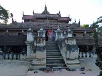 350. Shwenandaw Kloster, Mandalay, Myanmar