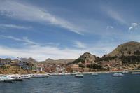 Peru: Fahrt mit dem Hydrofoil Boot zur Sonneninsel