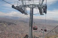 Bolivien: Seilbahnfahrt nach La Paz