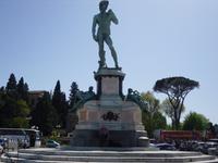 David Kopie am Piazzale Michelangelo