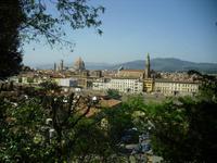 Blick vom P. Michelangelo über Florenz