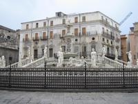Brunnen auf dem Piazza Pretoria