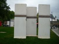 Berliner Mauerteile  in Koblenz