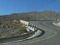 Strasse zum Saiq-Plateau im  Jebel Akhdar-Gebirge
