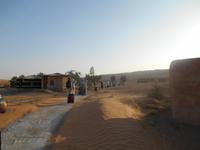 Ankunft im Safari-Wüstencamp