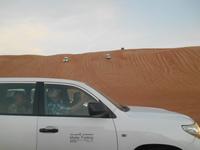 Düne oberhalb des Safari-Wüstencamps