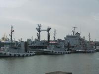 Im Marinehafen Wilhelmshaven