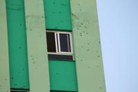 Santa Clara - Stadtrundgang - Einschusslöcher von der Revolution