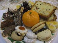 Jeder Gast bekam einen prall gefüllten Plätzchenteller